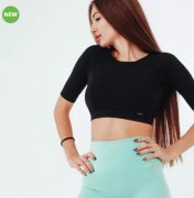 Заказать Bombbar Топ с коротким рукавом (Black Grafit)