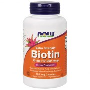 Заказать NOW Biotin 10 мг Extra Strength 120 вег капс N